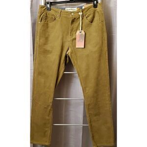 Tailor Vintage‎ NWT Mens 36x32 Tailor Smart Corduroy Khaki Pants Canaan Slim